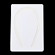 Tabellone per display con perle acriliche con foro a forma di U ODIS-M006-01H-1