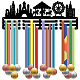 Модная железная вешалка для медалей ODIS-WH0037-255-1