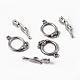 Alloy Toggle Clasps X-PALLOY-A19992-AS-FF-3