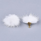 Décorations pendantes de pompon en fausse fourrure de vison X-FIND-S300-37X-2
