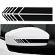 1Pair Reflective Car Stickers Decal for Rear View Mirror Car Sticker Decor DIY Car Body Sticker Side Decal Stripe for SUV Truck Vinyl Graphic ST-F708-1-3