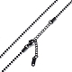304 Stainless Steel Ball Chain Necklace for Men Women NJEW-K245-017C-2