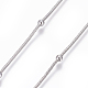 304 Stainless Steel Round Snake Chains CHS-L020-027B-P-1