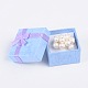 Saint Valentin présente boîtes anneau emballages en carton CBOX-G003-08-2