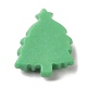 クリスマステーマ不透明樹脂カボション  ジュエリー作りのための  クリスマスツリー  26x21.5x7.5mm RESI-E043-01L-2