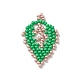 Perles de rocaille breloques en perles&nbsp;PALLOY-MZ00285-01-1