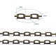 Brass Cable Chains X-CHC031Y-AB-3