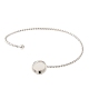 Creazione di braccialetti ad anello intrecciati in ottone&nbsp;FIND-P035-09P-2