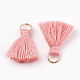 Polycotton(Polyester Cotton) Tassel Pendant Decorations X-FIND-S280-13-2