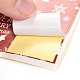 Adesivi sigillanti in carta patinata a tema natalizio DIY-A018-06B-3