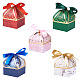 Magibeads 30 set 5 colori scatola di carta pieghevole portatile creativa CON-MB0001-16-1