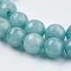 Chapelets de perles de jade naturel G-R166-8mm-20-3