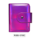 20 слот блестящая лазерная искусственная кожа прямоугольник diy nail art image plate сумки для хранения MRMJ-R085-018C-1