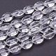 Chapelets de perles en verre GLAA-R196-16x12mm-01-1