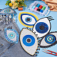 Ahandmaker 6 pcs grands patchs de perles pour les vêtements DIY-GA0004-07-5
