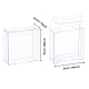Cajas de regalo de plástico de pvc transparente plegable CON-WH0076-14A-2
