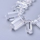 Grade un naturel brins de perles de cristal de quartz G-G805-G16-3