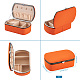 Pu Lederschmuck Aufbewahrungsbox&nbsp;LBOX-TAC0001-01B-2