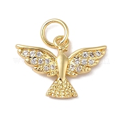 Подвески из латуни и кубического циркония KK-L216-052G