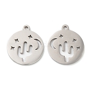 201 Stainless Steel Pendants STAS-A084-09P