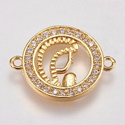 Латунные микро проложить кубических соединения циркония KK-I614-010G