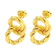Серьги из нержавеющей стали 304 EJEW-R161-10B-G