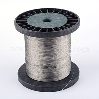 Wholesale BENECREAT 40m 0.6mm 7-Strand Tiger Tail Beading Wire 201