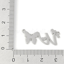 Pendenti in acciaio inossidabile 304 anti-ossidazione&nbsp;STAS-L279-002P-W