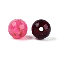 Perle acriliche opache bicolore&nbsp;OACR-Q205-05A