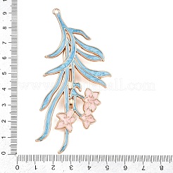 Fermagli per capelli in lega smaltata a coccodrillo&nbsp;AL-CBA8479-03KCG