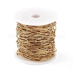 304 Edelstahl-Pferdeaugen-Gliederketten&nbsp;CHS-C006-12G