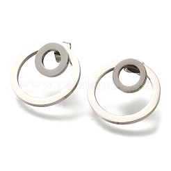 Ohrstecker aus 304 Edelstahl&nbsp;EJEW-C118-02C