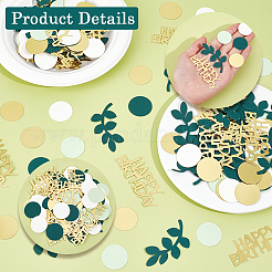 2 sachet de confettis en papier pour décoration de fête&nbsp;DIY-SC0031-98