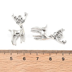 Tieranhänger aus Legierung im tibetischen Stil&nbsp;PALLOY-V007-01AS-10