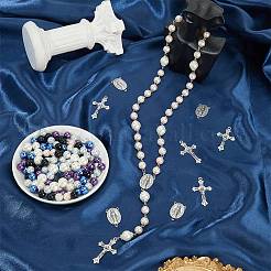 DIY-Sets zur Schmuckherstellung mit Rosenkranzperlen&nbsp;DIY-SC0031-65