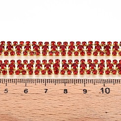Chaînes strass de fer de tasse&nbsp;CH-T006-04G-10