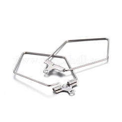 Pendenti in acciaio inossidabile 304 anti-ossidazione&nbsp;STAS-F191-06P
