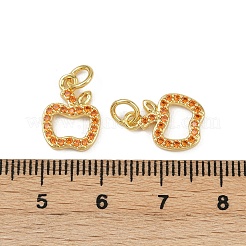 Ottone micro spianare fascino zirconi&nbsp;KK-C093-29B-G