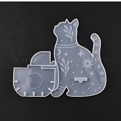 Katzenform schwebendes Regal DIY Silikonform&nbsp;DIY-K067-01