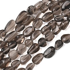 Natürliche Eis Obsidian Perlen Stränge&nbsp;G-C286-A15