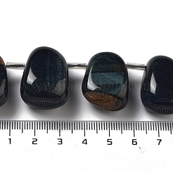Natürliche 3-farbige Tigerauge Perlenstränge&nbsp;G-P528-E11-01