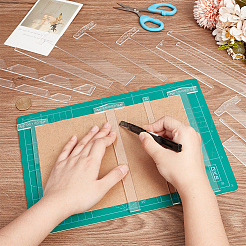 1 set di fermacarte in acrilico&nbsp;DIY-NB0012-63