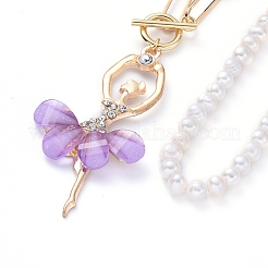 Ensembles pendentif & colliers de perles&nbsp;NJEW-JN02783-04