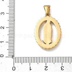 Anhänger aus 304 Edelstahl mit Mikropflaster und klaren Zirkonia&nbsp;CU-CBAF0F8-05C-G