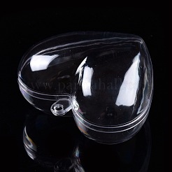 Pendentifs en plastique transparent ouvrables&nbsp;CON-K007-01D