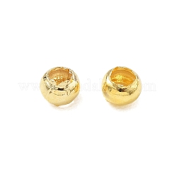 Perles à écraser en laiton &nbsp;KK-S509-01G-04