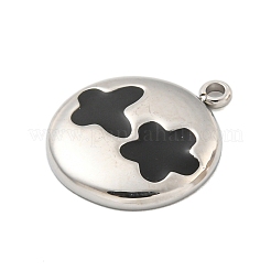 Ciondoli in acciaio inox 304&nbsp;STAS-L080-014P-02