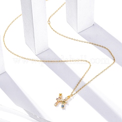 925 collier en argent sterling avec pendentif constellation en zircone cubique colorée pour femme&nbsp;STER-R009-01G-05