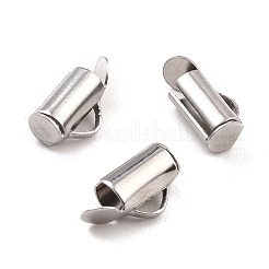 Tubes à fermoir coulissant en acier inoxydable 304 anti-ternissement&nbsp;STAS-C044-07A-P