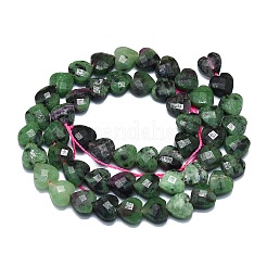 Rubino naturale in perline zoisite fili&nbsp;G-K245-Q01-01